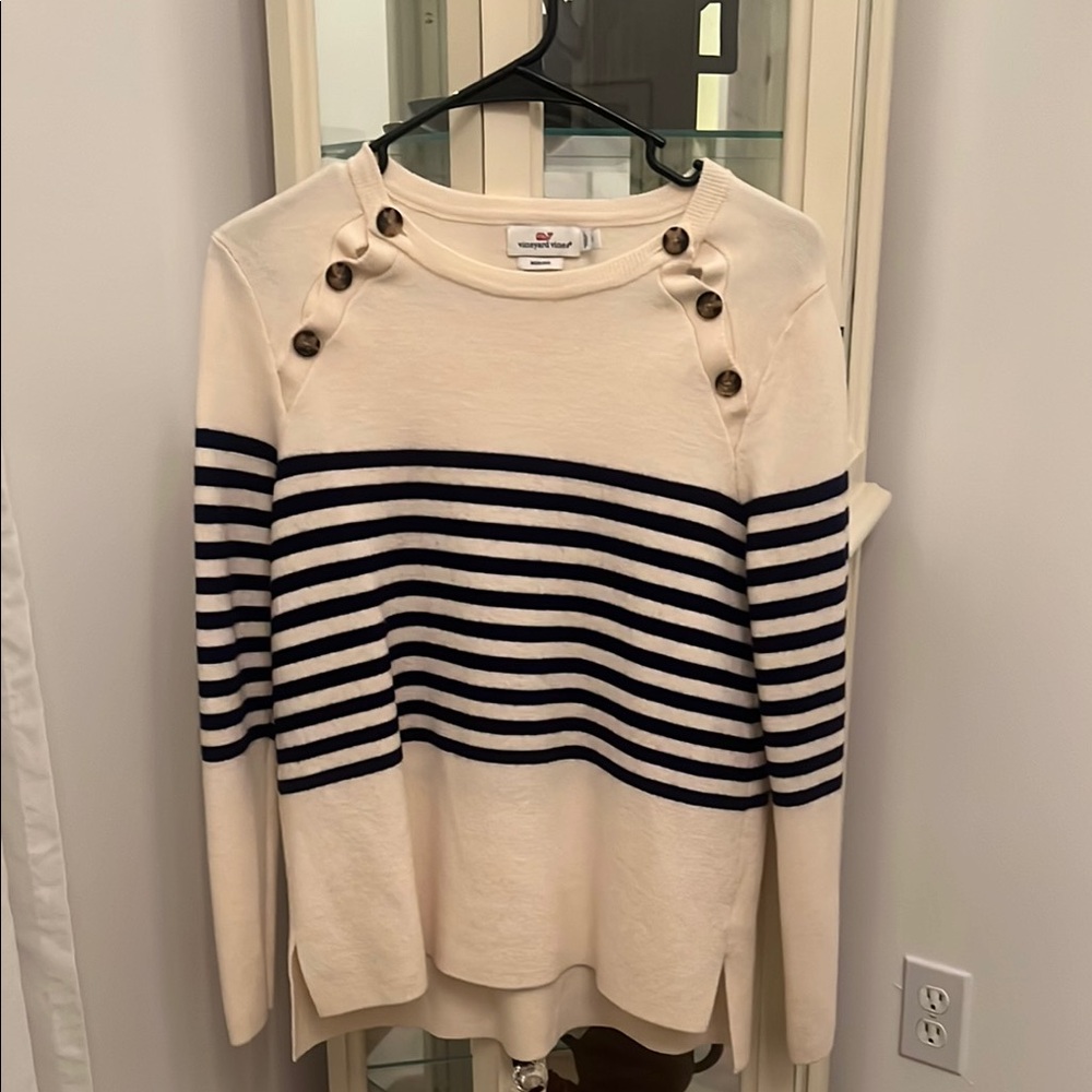 Vineyard Vines striped wool sweater